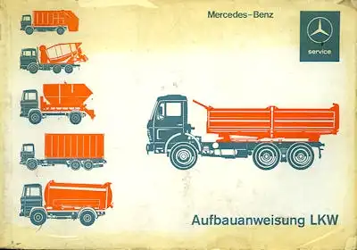 Mercedes-Benz Aufbauanweisung 1975