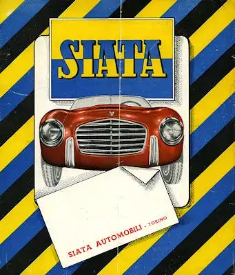 Siata Programm 1952