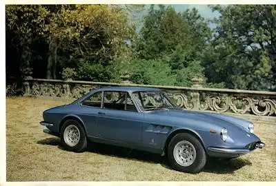 Ferrari 330 GTC Prospekt ca. 1966