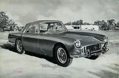 Ferrari 250 Grandturismo Coupé Pininfarina Prospekt ca. 1960 it