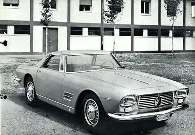 Maserati 5000 GT Prospekt ca. 1961