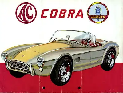 AC Cobra Prospekt 1965