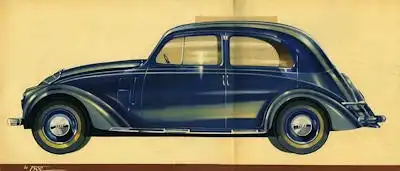 Fiat 1500 Prospekt 1935