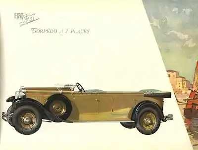 Fiat 521 C Prospekt 1929 f