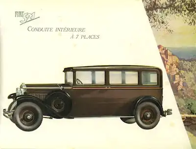 Fiat 521 C Prospekt 1929 f
