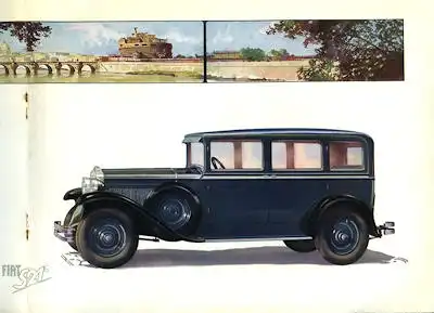 Fiat 521 C Prospekt 1929