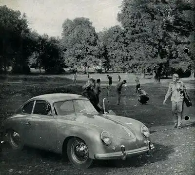 Porsche 356 Prospekt 10.1954