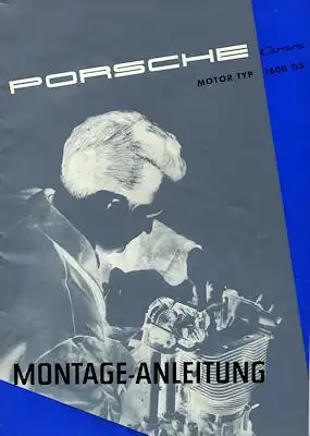 Porsche 356 Motor Typ 1600 GS Montage-Anleitung 2.1959