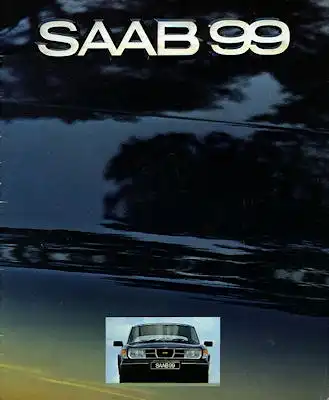 Saab 99 Prospekt 1979