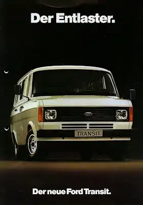 Ford Transit Prospekt 1978