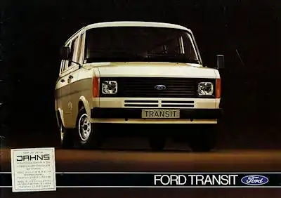 Ford Transit Prospekt 1978