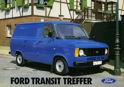 Ford Transit FT 80 Prospekt 1981