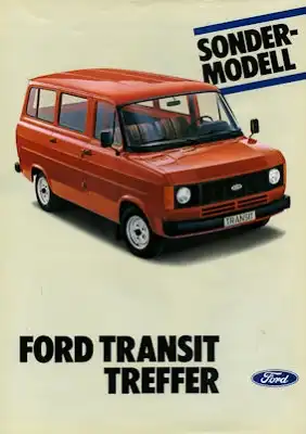Ford Transit Treffer Prospekt 1982