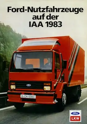 Ford Lkw IAA Programm 1983