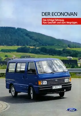 Ford Econovan Prospekt 1986