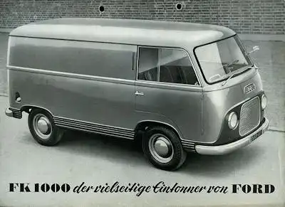 Ford FK 1000 Prospekt ca. 1954