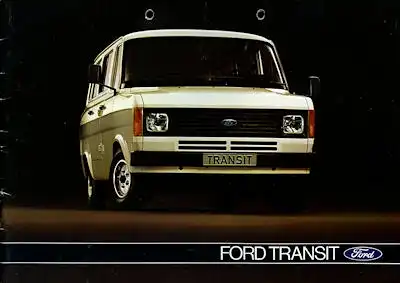 Ford Transit Prospekt 1979