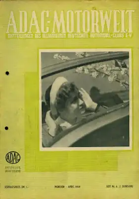 ADAC Motorwelt 1949 Heft 4