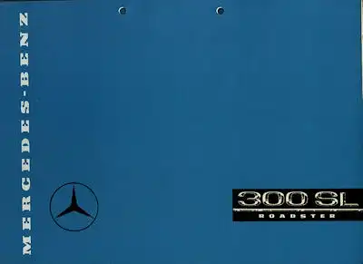 Mercedes-Benz 300 SL Roadster Prospekt 1958