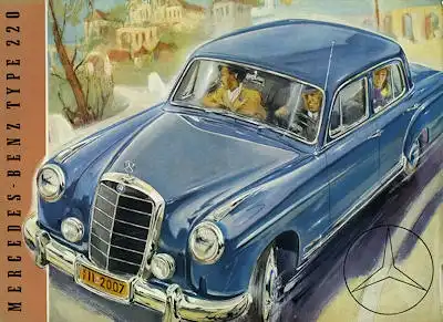 Mercedes-Benz 220 Prospekt 6.1954 e