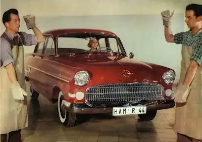 Opel Kapitän Prospekt 1957