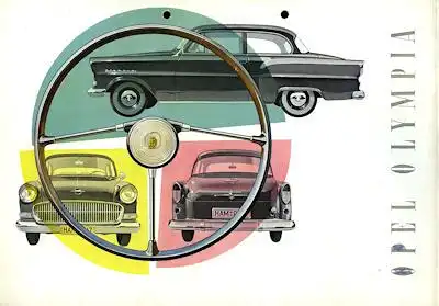 Opel Olympia Rekord Prospekt 1957