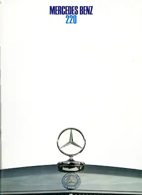 Mercedes-Benz 220 Prospekt 12.1967
