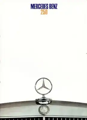 Mercedes-Benz 250 Prospekt 12.1967