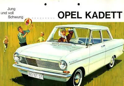 Opel Kadett A Prospekt 8.1962