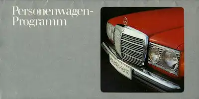 Mercedes-Benz Programm 9.1976