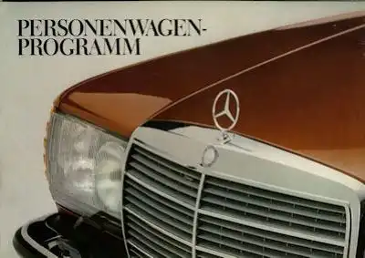 Mercedes-Benz Programm 1980