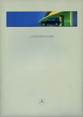 Mercedes-Benz G-Klasse Mappe 1998