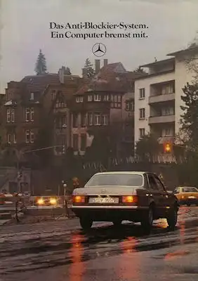 Mercedes-Benz ABS Prospekt 1981