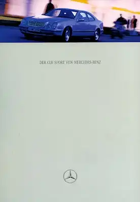 Mercedes-Benz CLK Coupé Elegance / Sport Prospekt 1.1997