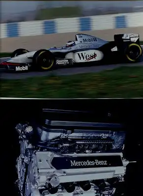 Mercedes-Benz Pressemappe Formel 1 1997
