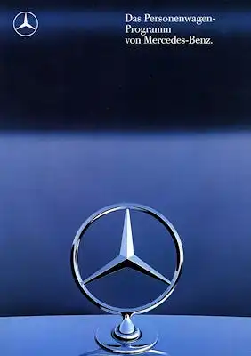 Mercedes-Benz Programm 1989