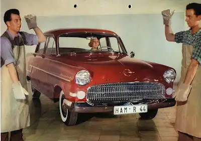 Opel Kapitän Prospekt 1957