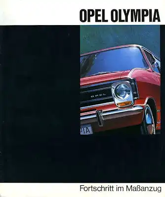 Opel Olympia Prospekt 1968