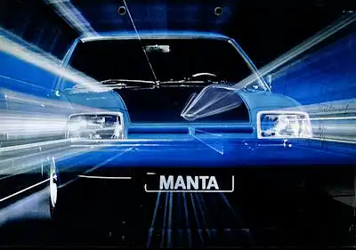 Opel Manta B Prospekt 7.1975