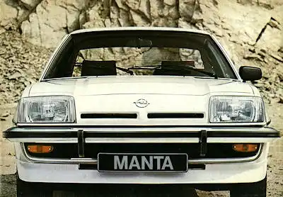 Opel Manta Prospekt 1978 s
