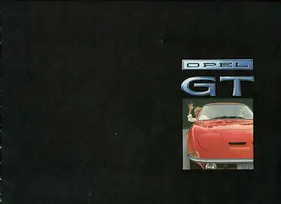Opel GT Prospekt ca. 1969 f