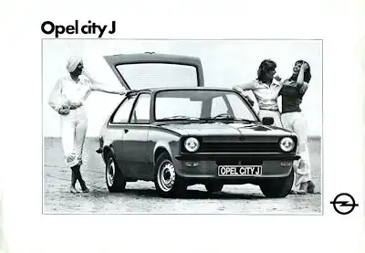 Opel Kadett C City J brochure 10.1977