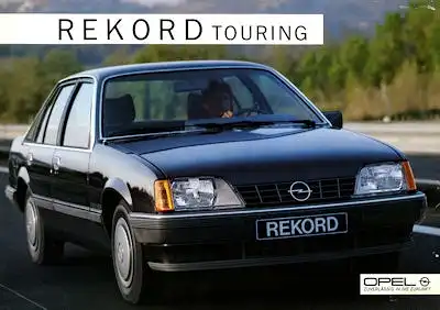 Opel Rekord E Touring Prospekt 1986