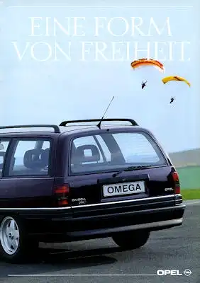 Opel Caravan Prospekt 1991