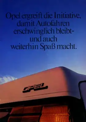 Opel Programm 1982
