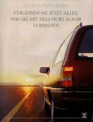 Opel Caravan Prospekt 1988