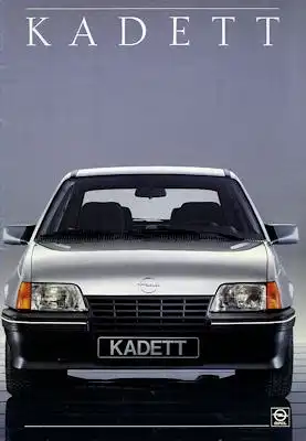 Opel Kadett D Prospekt 11.1986