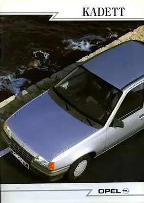Opel Kadett E Prospekt 9.1988