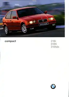 BMW 3er compact Prospekt 1997