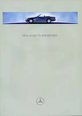 Mercedes-Benz SL Prospekt 9.1995